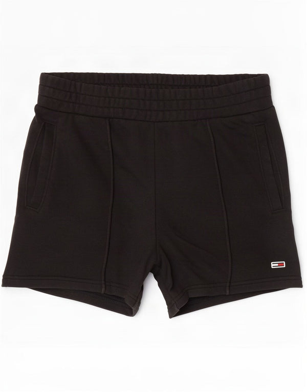 Женские спортивные шорты Tommy Hilfiger UK 6 XS, черный хлопок