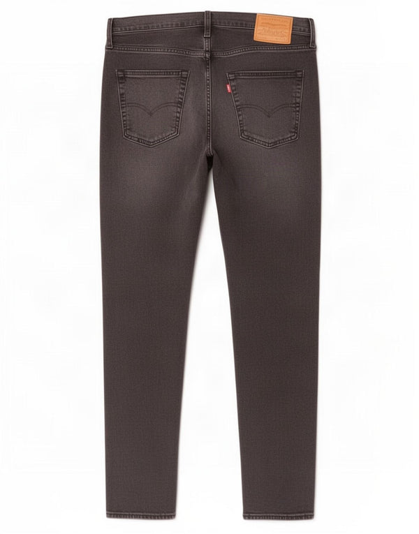 Мужские зауженные джинсы Levi's 512 W34 L34 серые, хлопок
