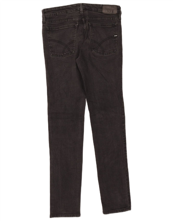 Женские джинсы Gas Anders Slim W33 L34, черный хлопок