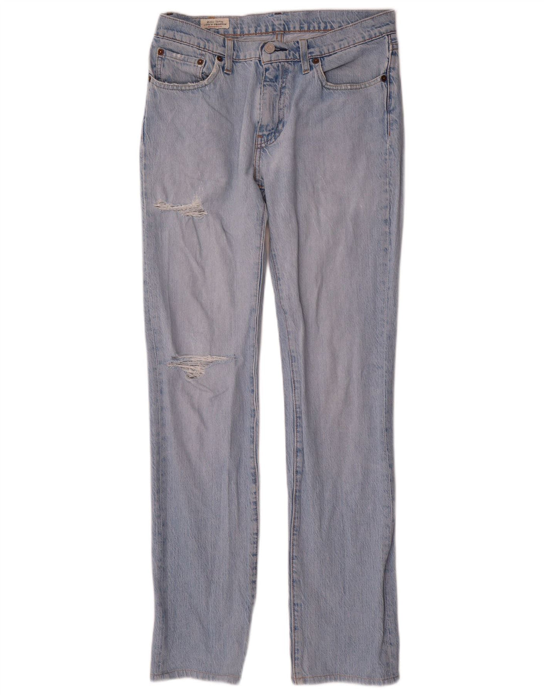 Мужские узкие джинсы Levi's 511 W30 L34 синие, хлопок
