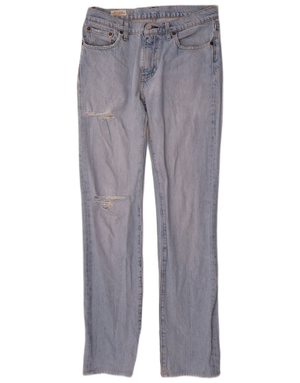 Мужские узкие джинсы Levi's 511 W30 L34 синие, хлопок
