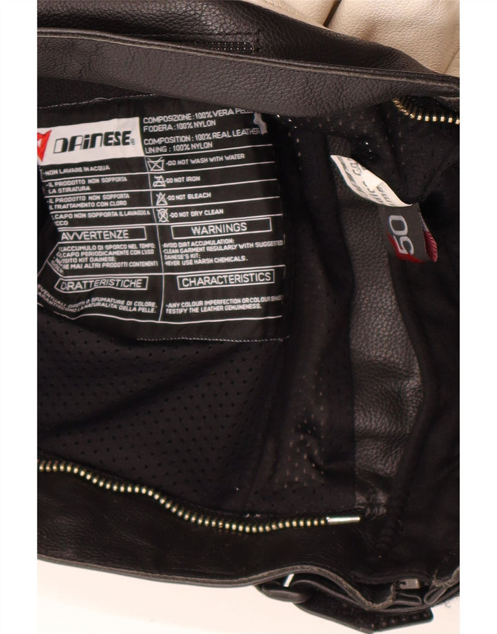 Мужская куртка-гонщик Dainese с графическим рисунком EU 50, средняя, разноцветная, с цветными блоками