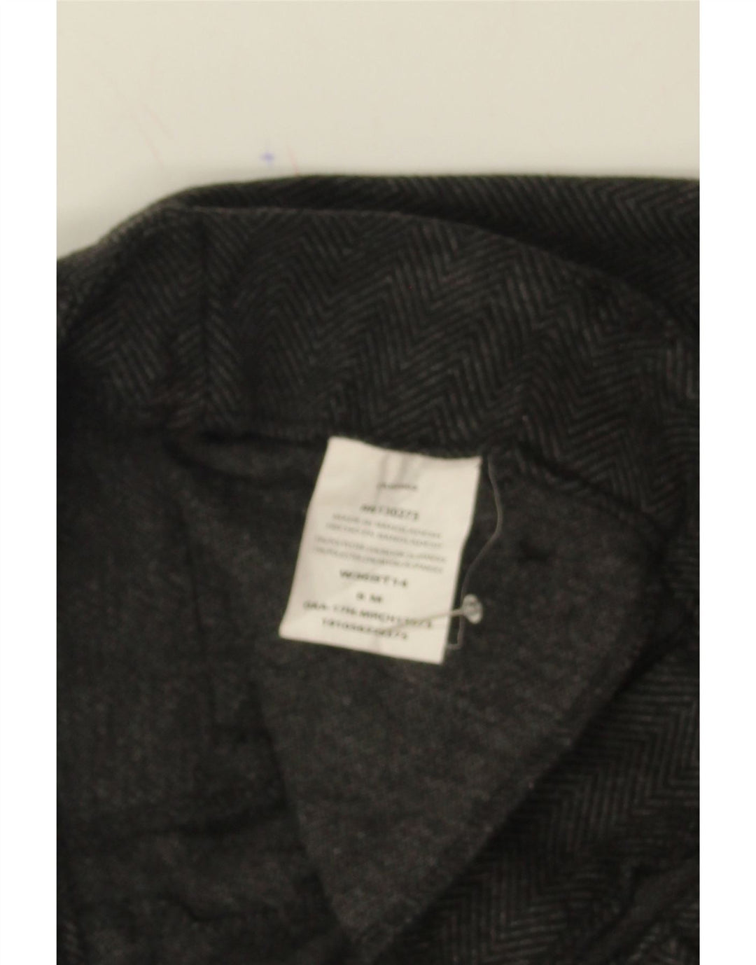 LEE Womens Riders Casual Trousers US 8 Medium W30 L32 Grey Herringbone Vintage Lee and Second-Hand Lee from Messina Hembry 