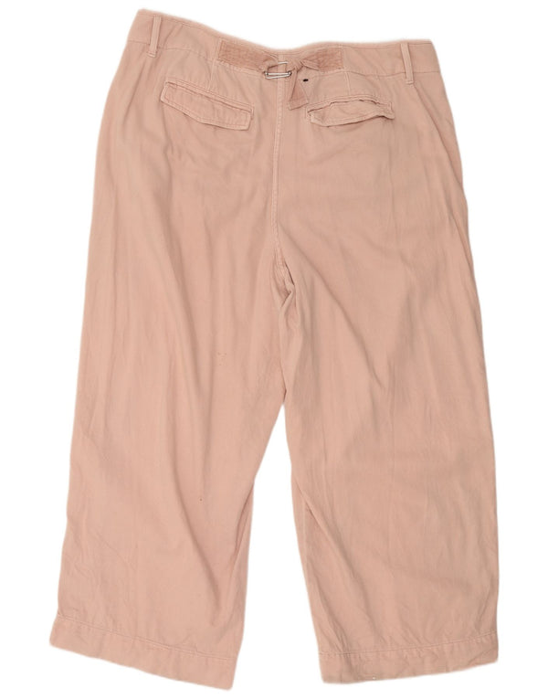 Женские брюки чинос Marks & Spencer, Великобритания 22 3XL W42 L28, розовый хлопок
