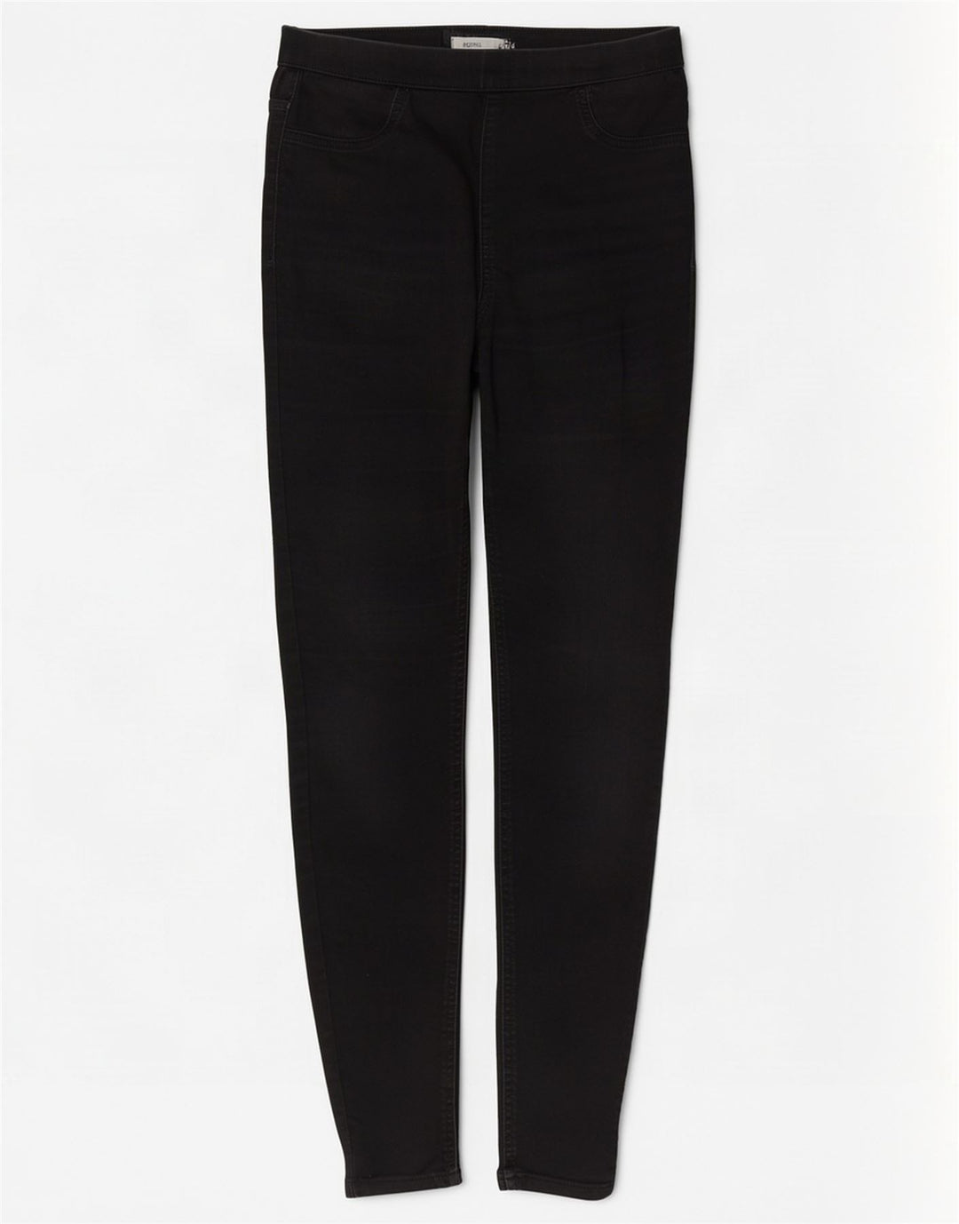 Женские джинсы джеггинсы Marks & Spencer UK 12, средние W30 L29, черные, хлопковые