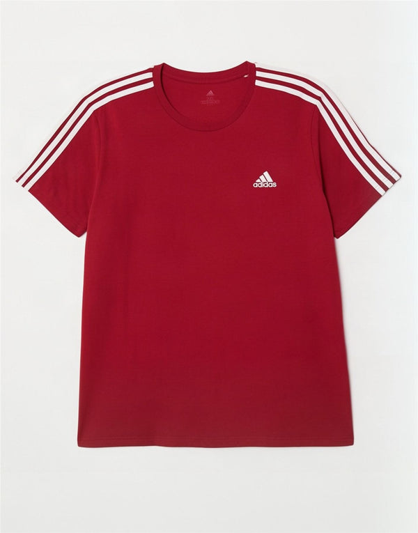 Мужская футболка Adidas Top 2XL Бордовый хлопок