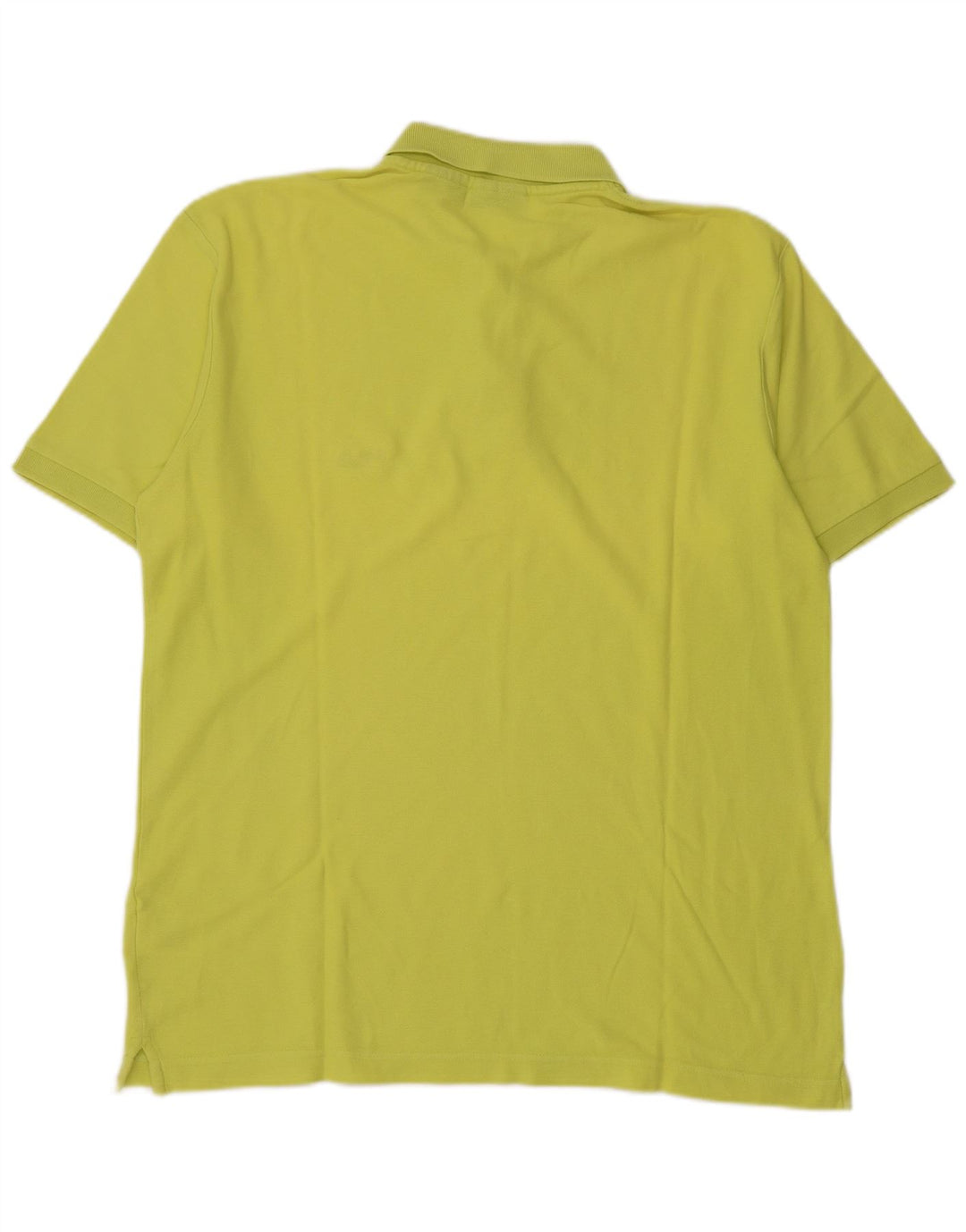 Мужская рубашка-поло Fila среднего зеленого цвета из хлопка