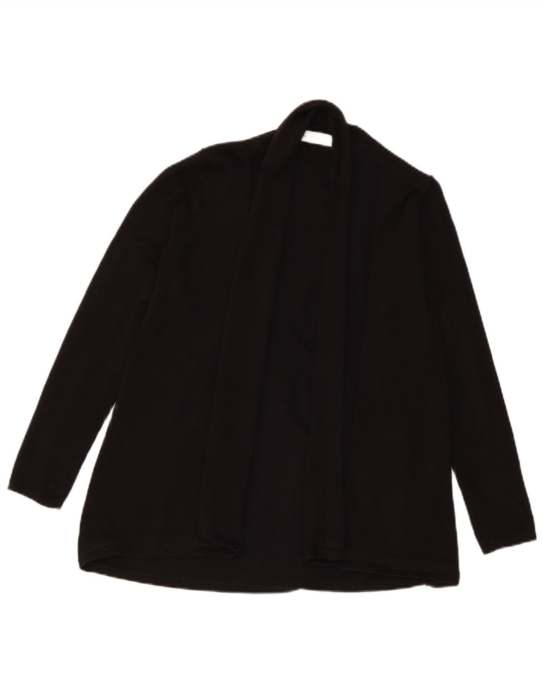 Женский открытый кардиган Zara UK 12, средний черный
