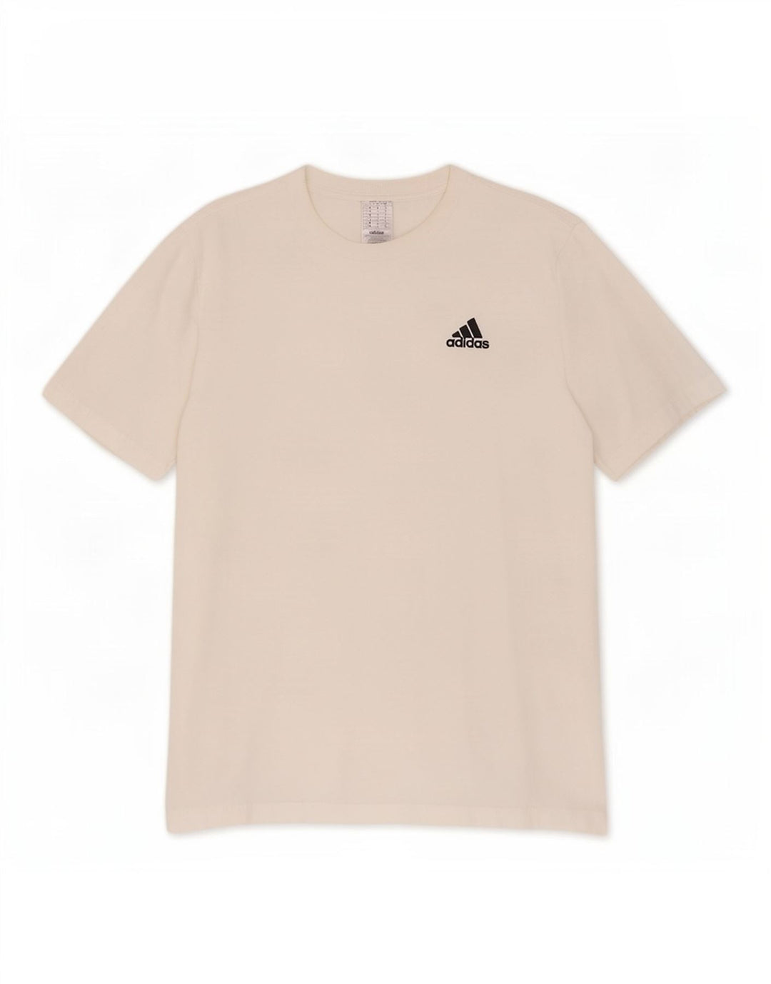Мужская футболка Adidas Top большого размера из белого хлопка