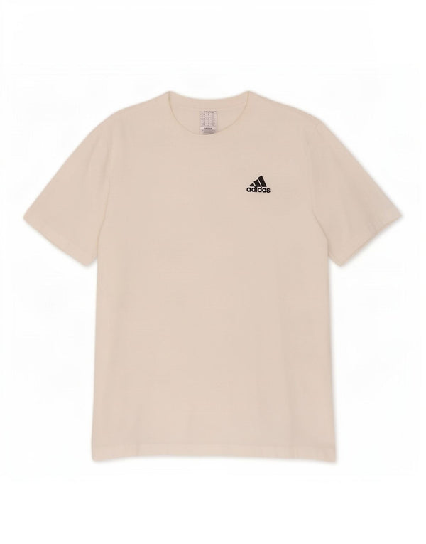 Мужская футболка Adidas Top большого размера из белого хлопка