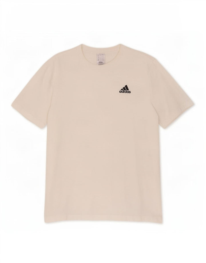Мужская футболка Adidas Top большого размера из белого хлопка