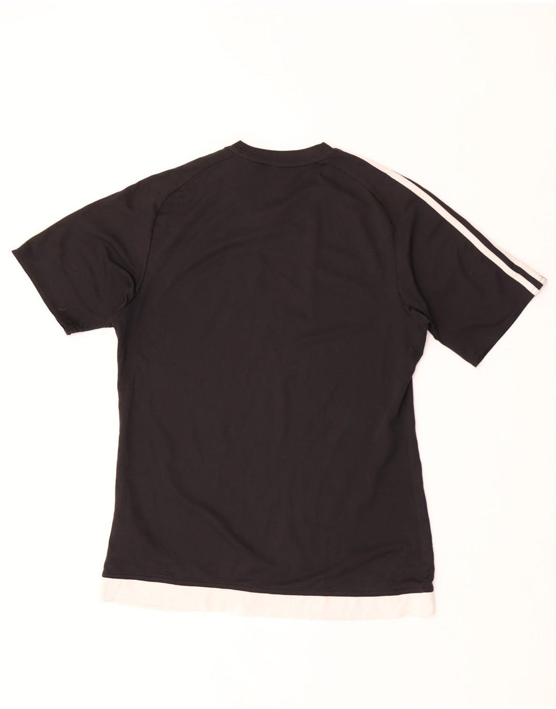 Женская футболка Adidas Climalite Top UK 14, средний черный полиэстер