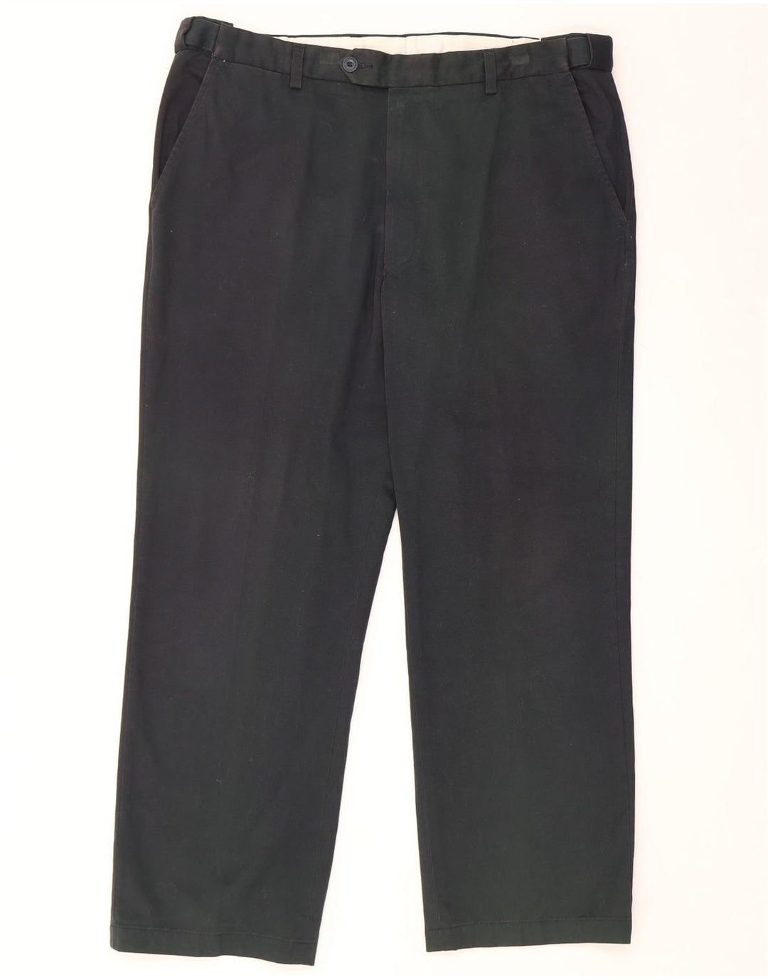 Мужские прямые брюки чинос Marks & Spencer Blue Harbour W38 L29 темно-синие