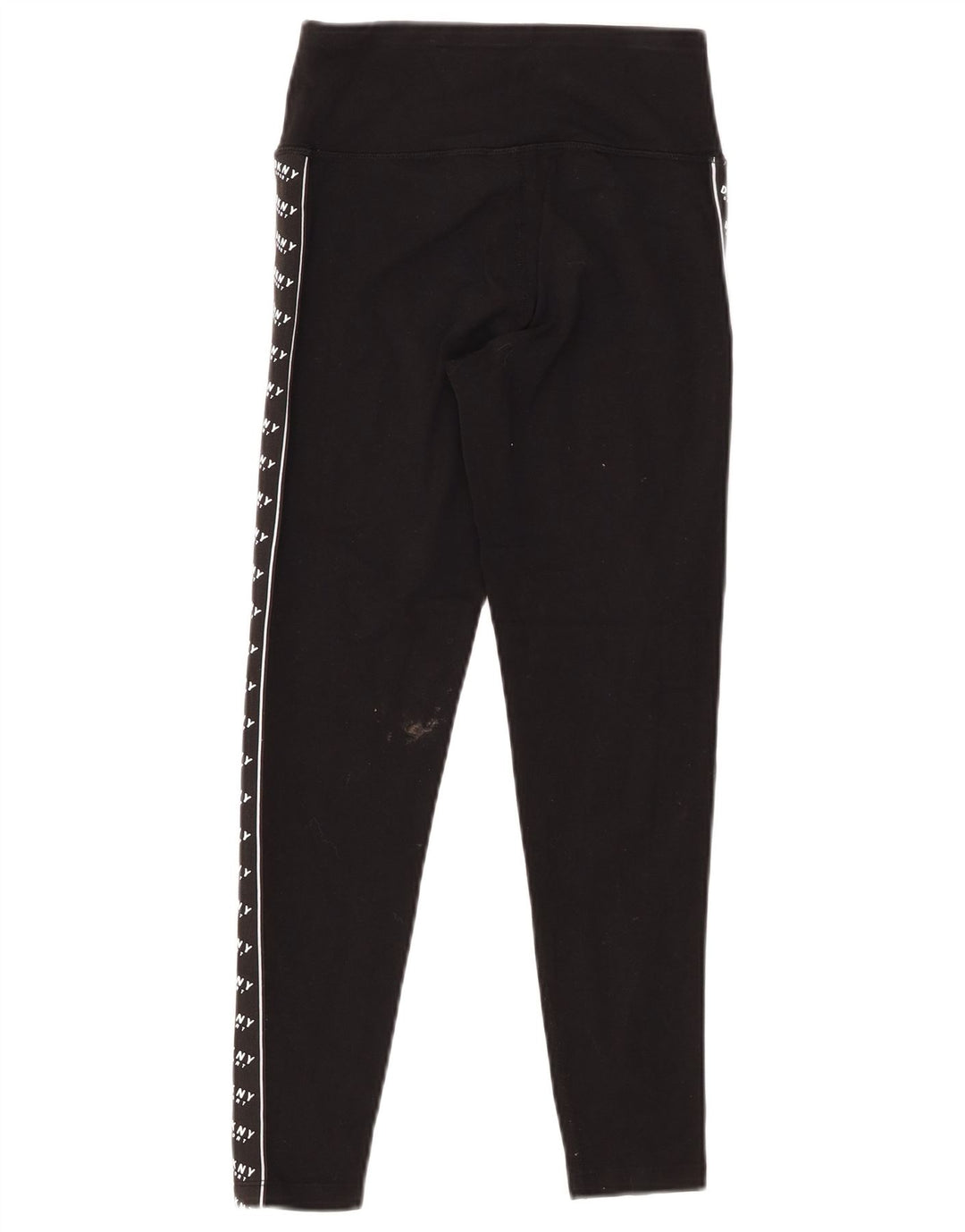 Женские леггинсы с рисунком DKNY UK 4 XS, черный хлопок