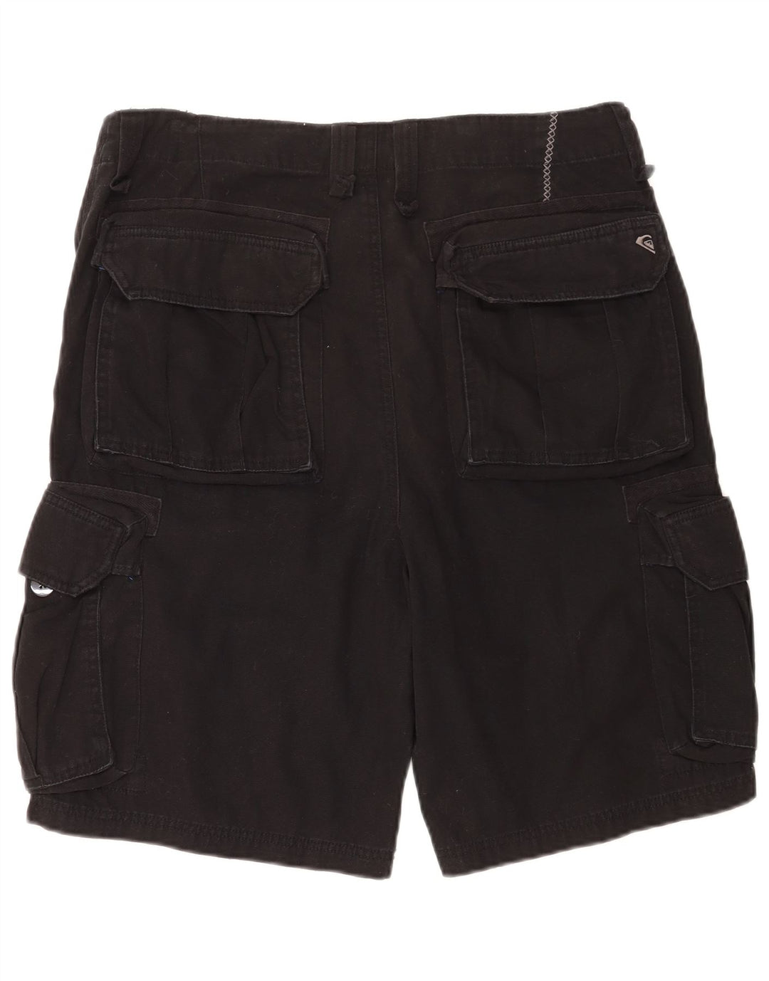 Мужские шорты-карго Quiksilver W34, большие черные, хлопок