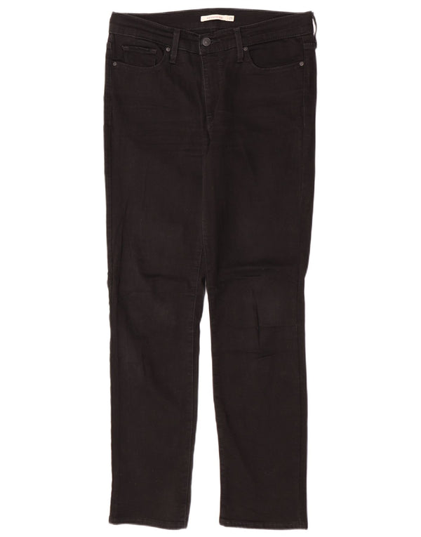 Женские джинсы Levi's 312 Shaping Slim W29 L30, черный хлопок