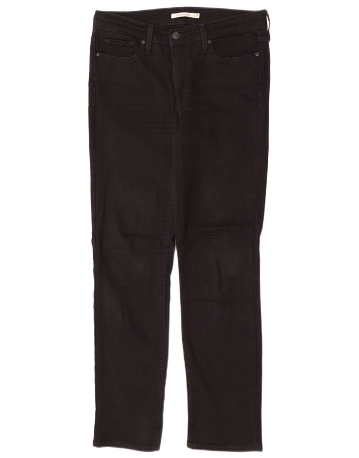 Женские джинсы Levi's 312 Shaping Slim W29 L30, черный хлопок