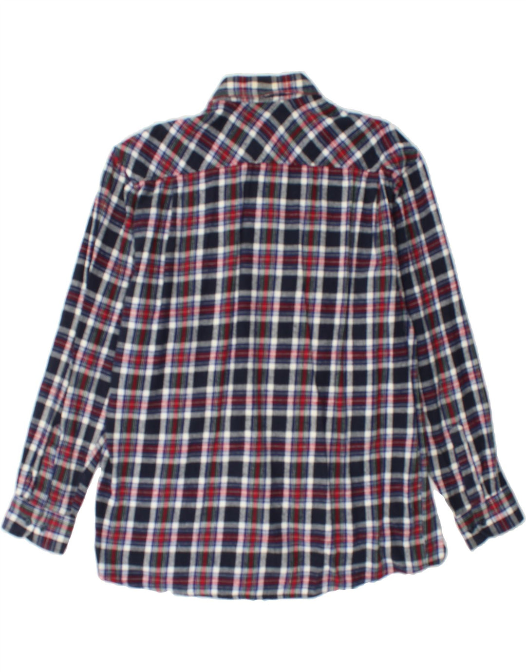 CAMARGUE Mens Flannel Shirt Size 41/42 Large Multicoloured Check Cotton Vintage Camargue and Second-Hand Camargue from Messina Hembry 
