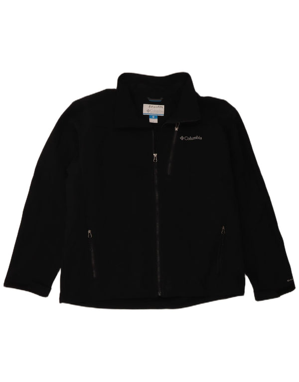 Мужская флисовая куртка Columbia UK 42 XL, черный полиэстер