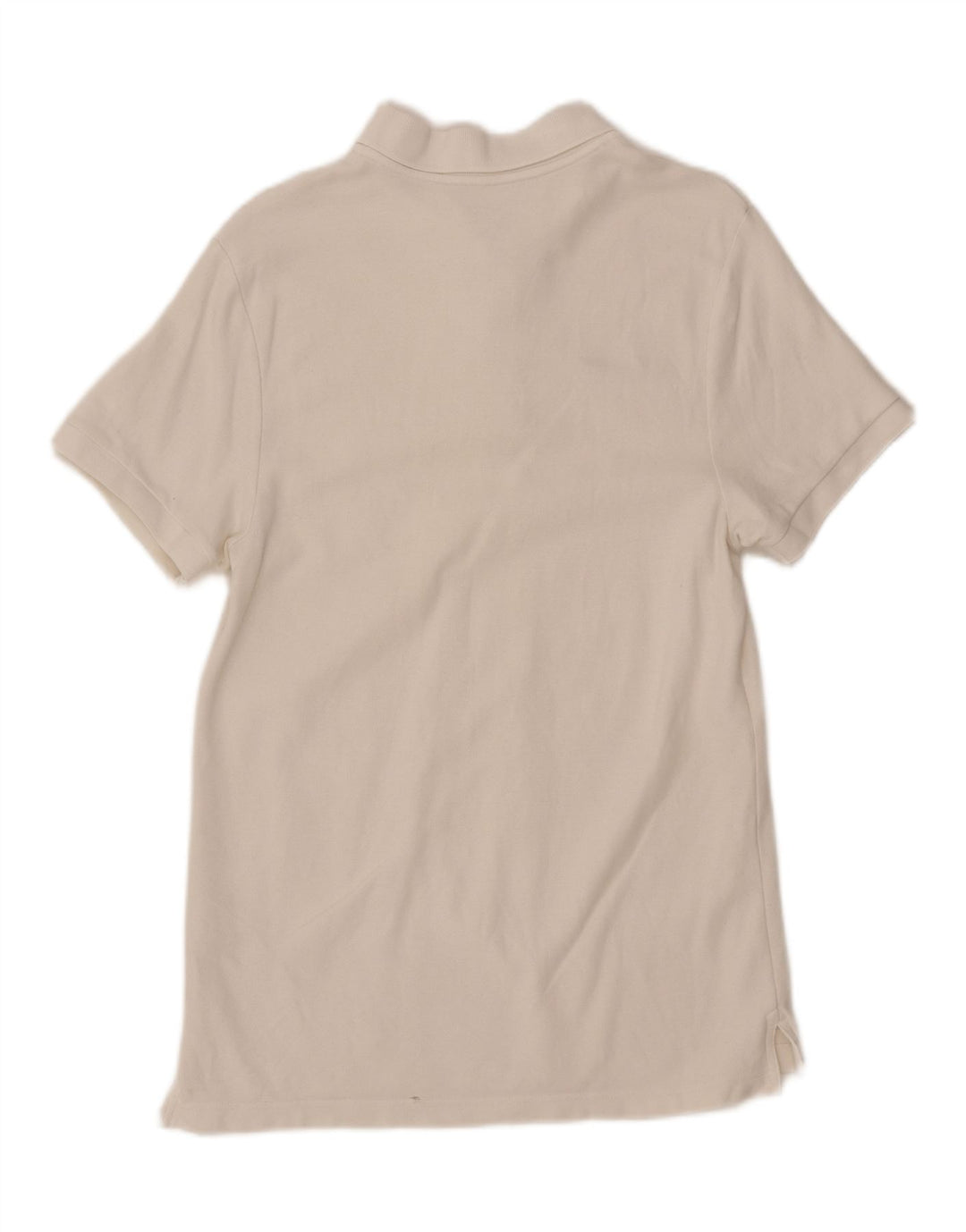 NIKE Mens Polo Shirt Medium White Cotton Vintage Nike and Second-Hand Nike from Messina Hembry 