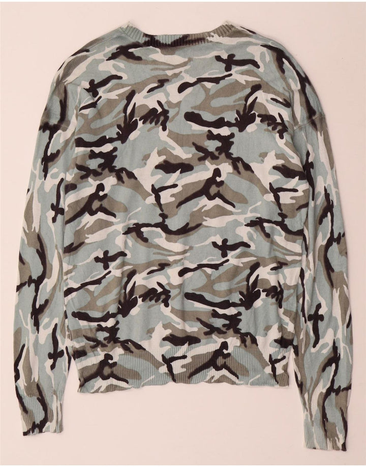 Женский джемпер с вырезом «лодочка» CALVIN KLEIN JEANS UK 14, средний синий