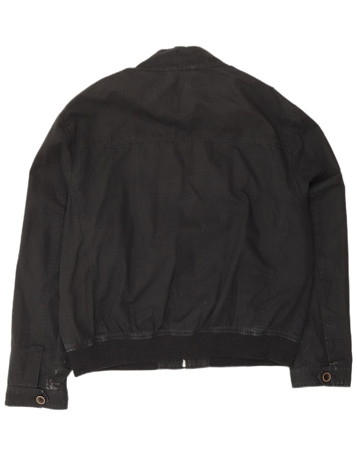 Мужской бомбер Marks & Spencer Autograph UK 42 XL, черный хлопок