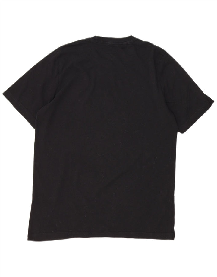 Мужская футболка с рисунком Adidas Top Medium Black Cotton