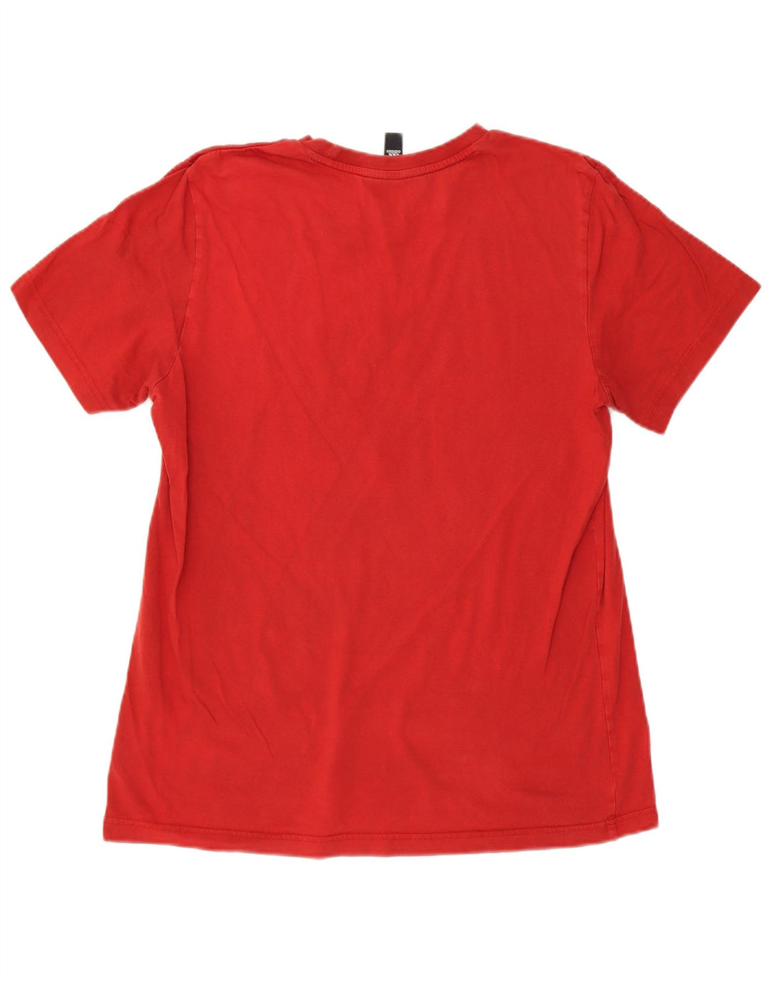 ADIDAS Mens Graphic T-Shirt Top Large Red Cotton