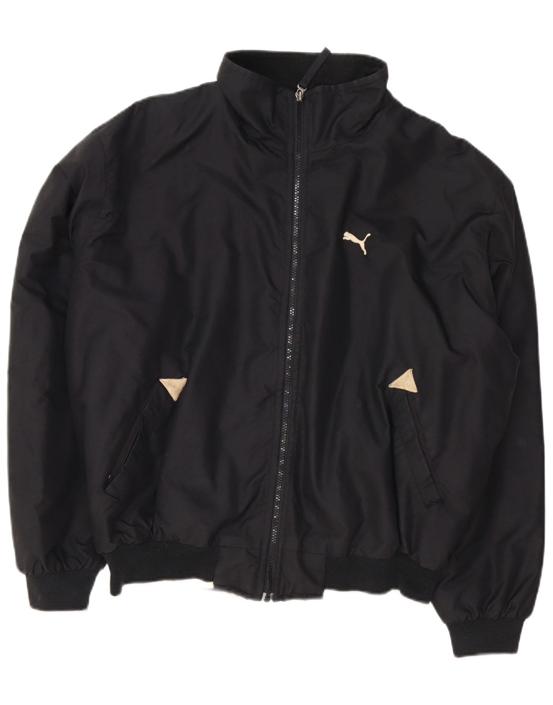 Мужская куртка-бомбер свободного покроя Puma UK 38, средний черный