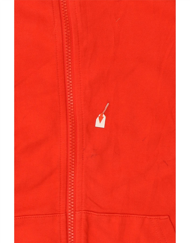 Мужской свитер с капюшоном на молнии Puma среднего красного цвета, хлопок