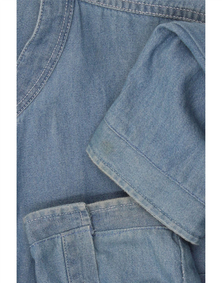 Мужская джинсовая рубашка AMERICAN RAG 3XL, синяя, хлопок