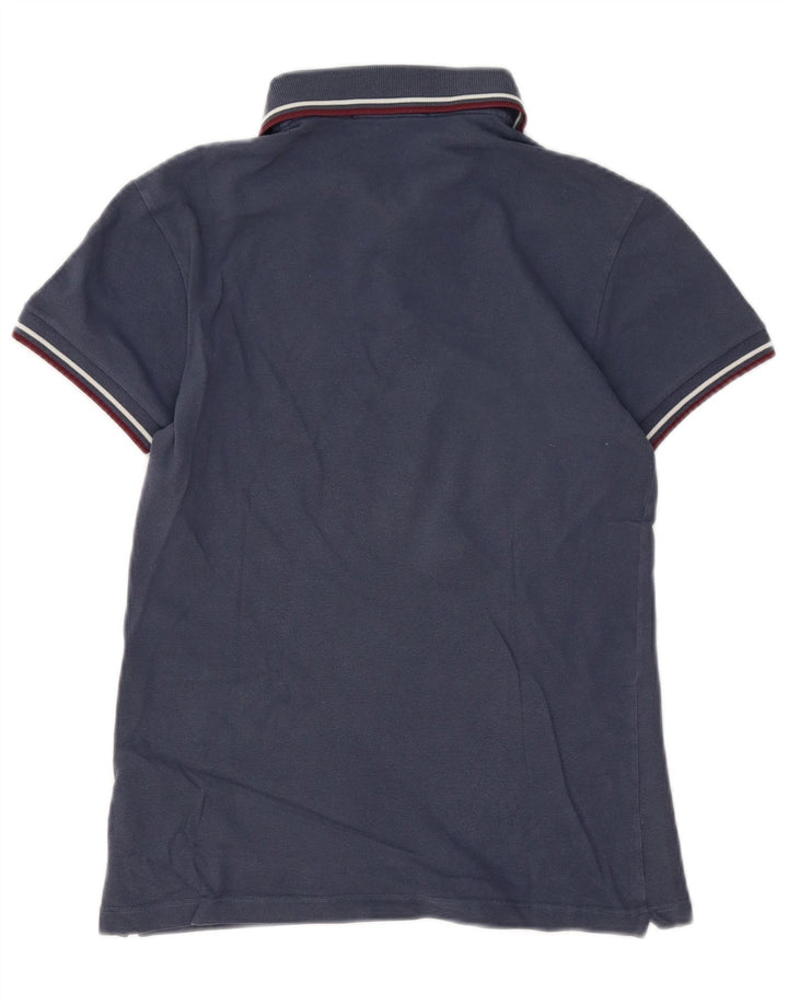 Мужская рубашка-поло FRED PERRY, маленькая, темно-синяя, хлопок