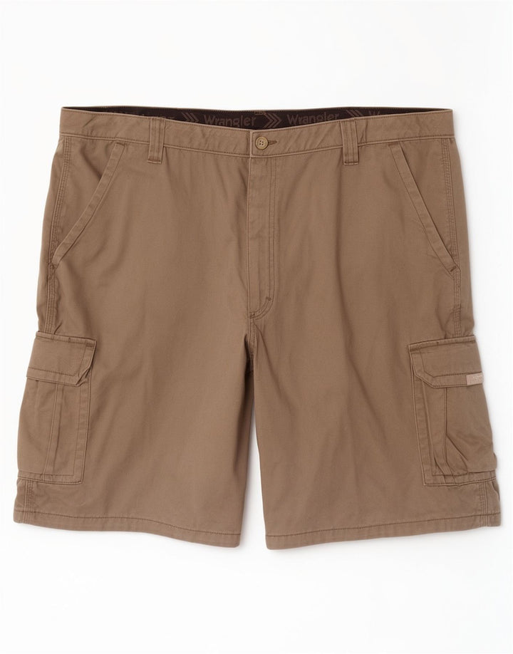 Мужские шорты-карго Wrangler XL W42, серые, хлопок