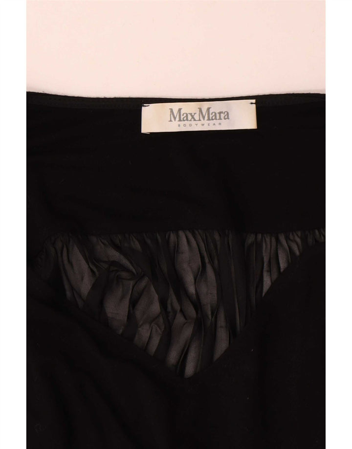 Женская блузка Max Mara Top UK 14, большая черная