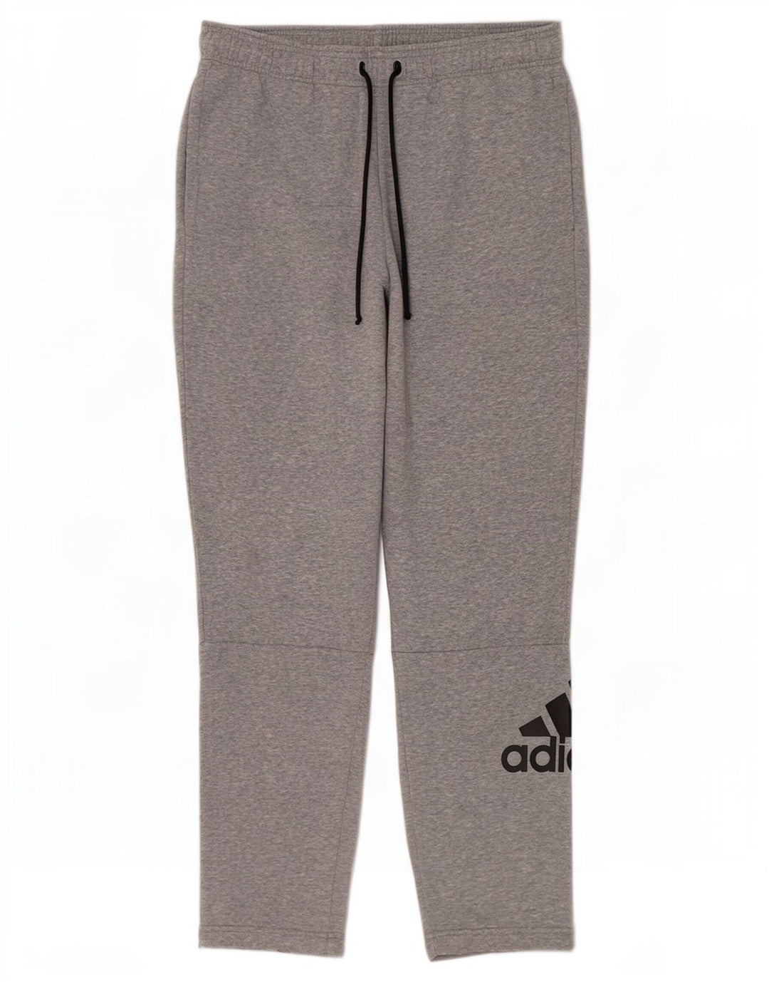 Мужские спортивные брюки Adidas с графическим рисунком, большие серые хлопковые