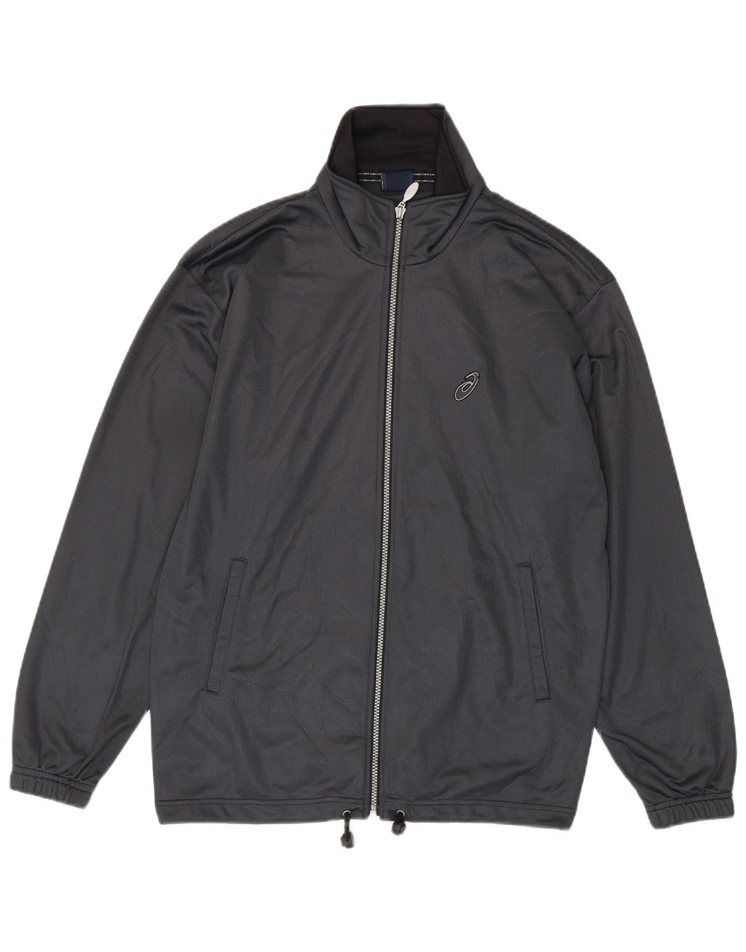 Мужская спортивная куртка ASICS среднего серого цвета