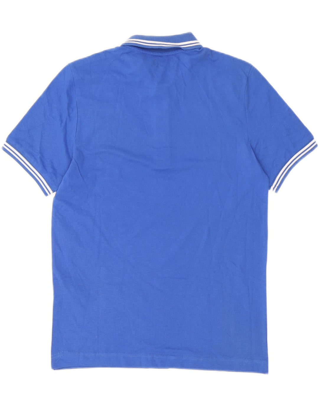 Мужская рубашка-поло Kappa из хлопка среднего синего цвета