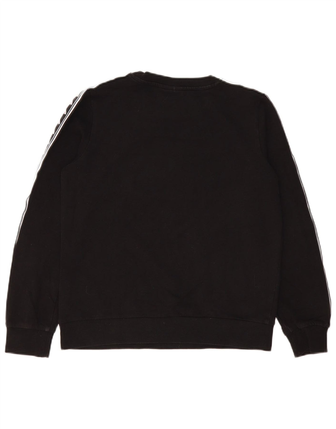 Мужской свитшот Ellesse Heritage с графическим рисунком, маленький, черный, с цветными блоками