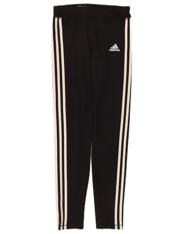 Леггинсы Adidas для девочек Climalite 13-14 лет, большой черный полиэстер