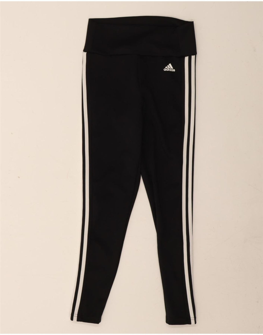 Женские леггинсы Adidas Aeroready UK 8/10, маленький черный полиэстер