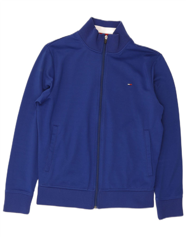 Мужской спортивный костюм Tommy Hilfiger, маленькая синяя куртка из полиэстера