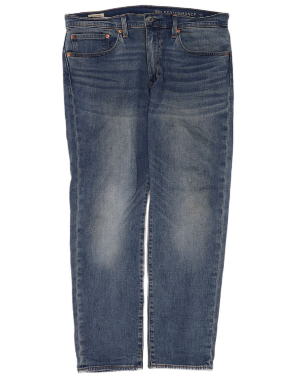 Мужские прямые джинсы Levi's 502 W34 L30 синие, хлопок