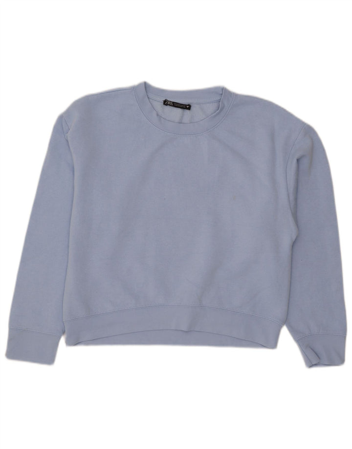 Женский свитер Zara UK 14, средний синий