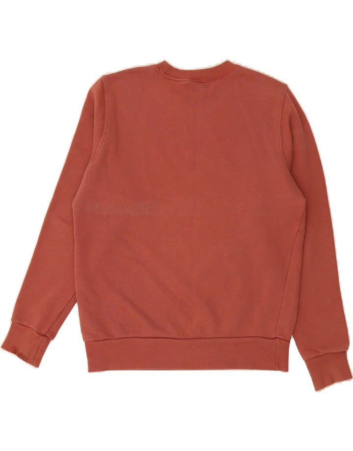 REEBOK Womens Sweatshirt Jumper UK 12/14 Medium Maroon Cotton Vintage Reebok and Second-Hand Reebok from Messina Hembry 