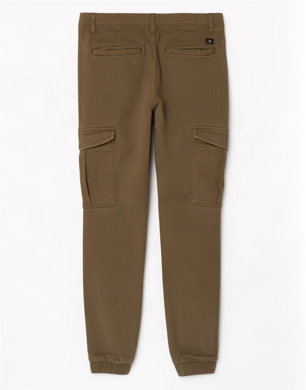 Мужские брюки-карго Jack & Jones Marco Slim Joggers W30 L30, хлопок цвета хаки
