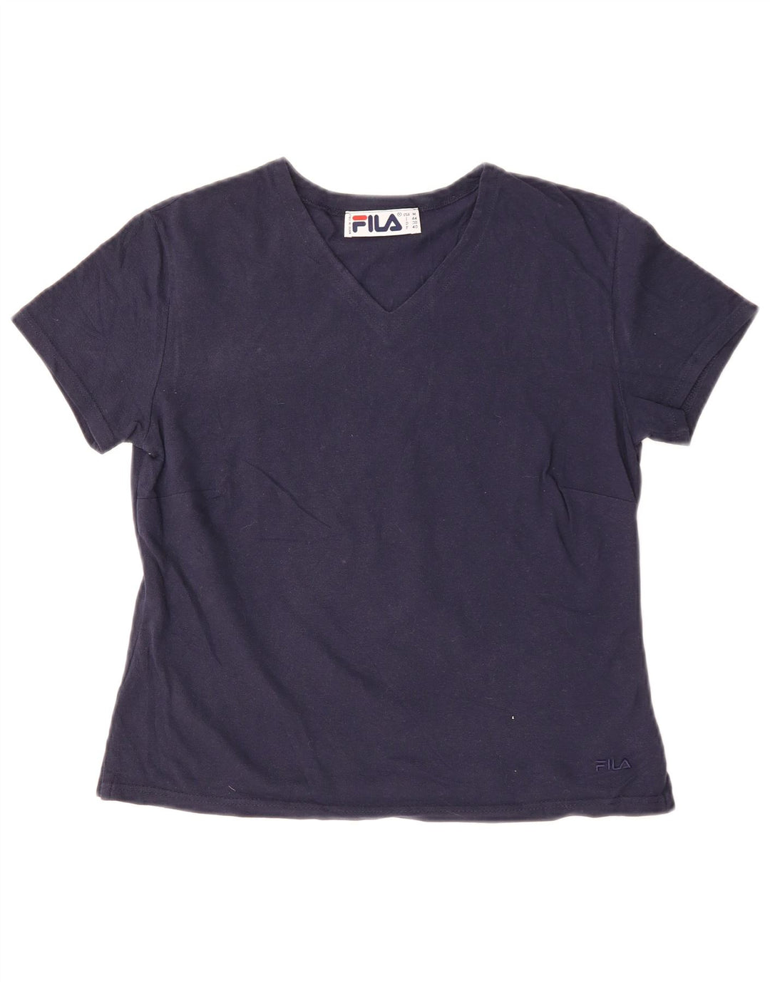 Женская футболка FILA Top IT 44 Medium Navy Blue Хлопок