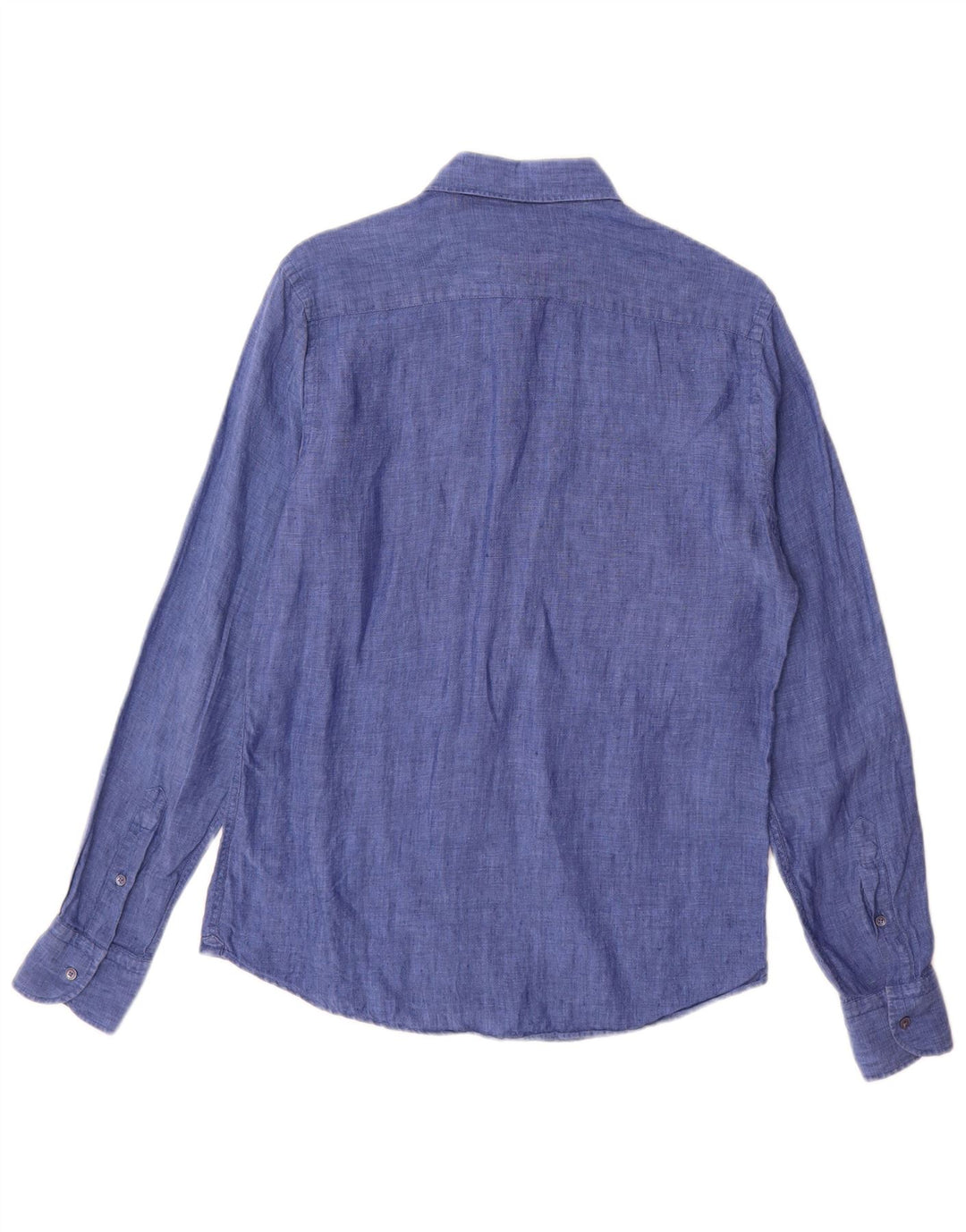 Рубашка мужская Massimo Dutti маленькая синяя