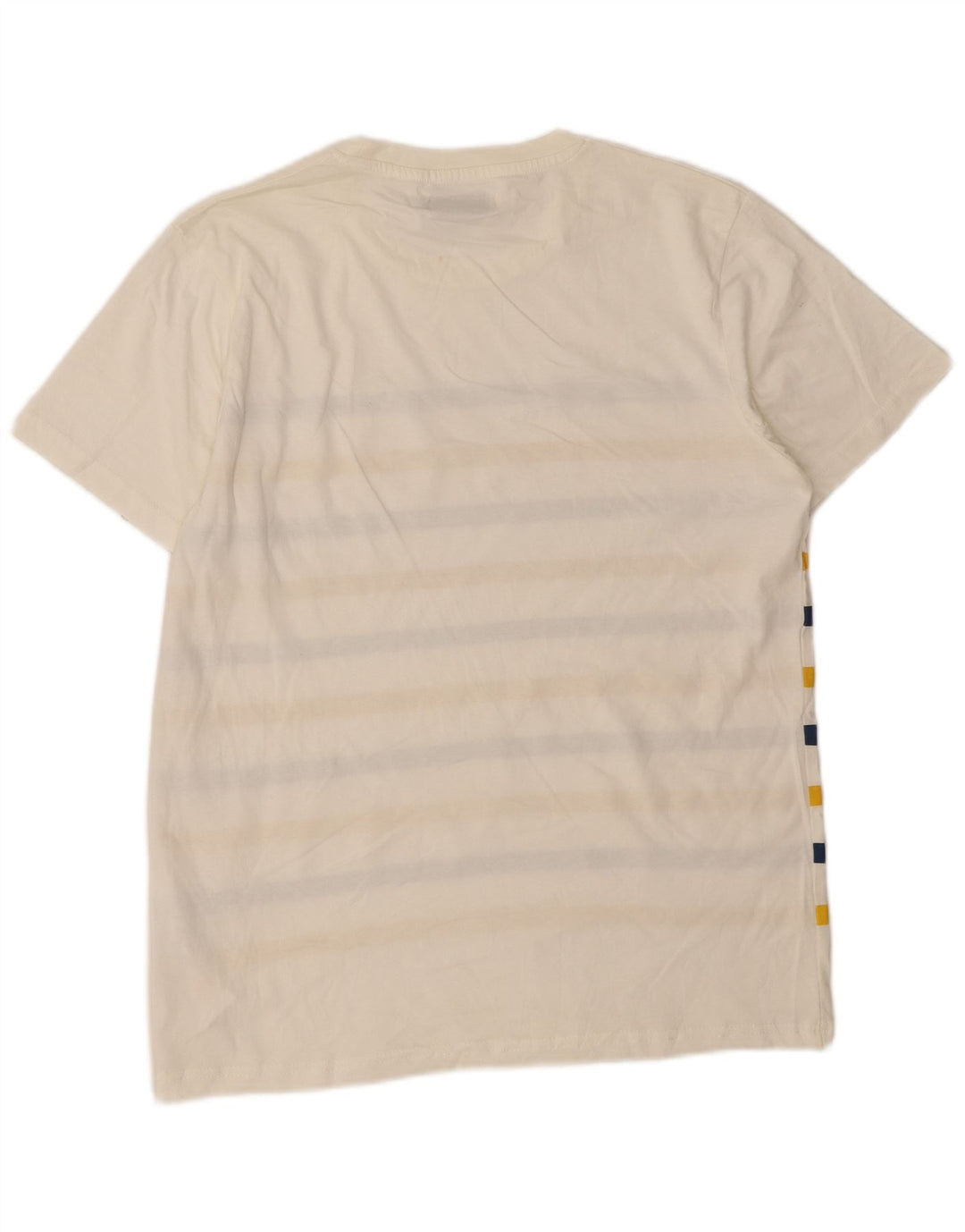 JACK & JONES Мужская футболка из хлопка в большую белую полоску