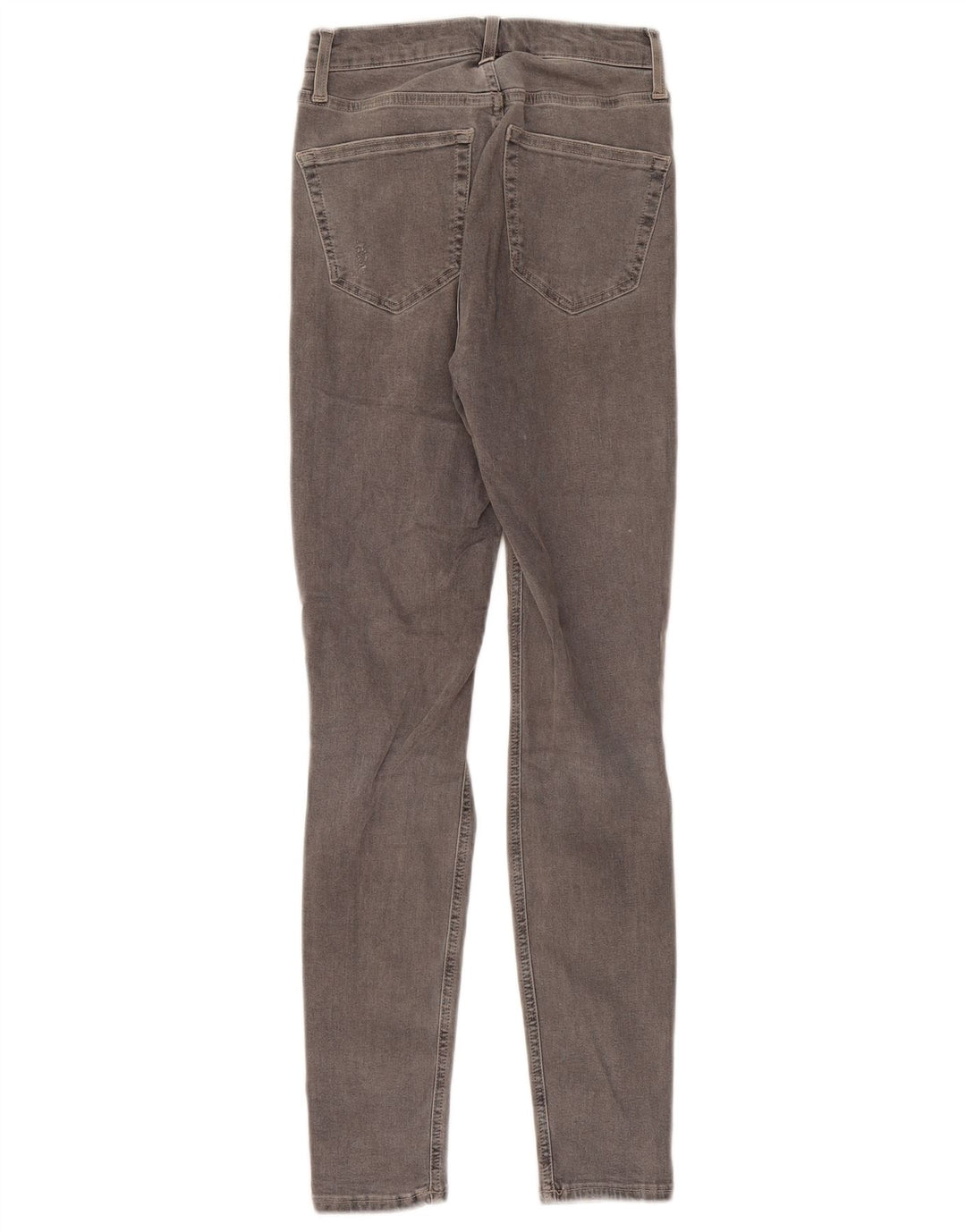 TOPSHOP Женские потертые джинсы скинни W26 L27 Серый хлопок