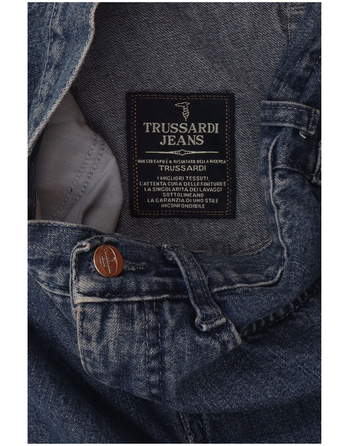 Женская джинсовая юбка Trussardi W26, маленькая синяя